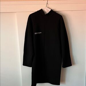 Pangaia Black Long Sleeve Dress